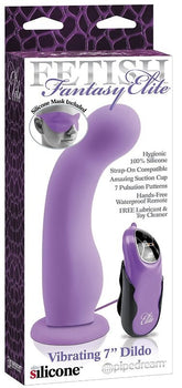 Fetish Fantasy Elite Vibrating 7 Inch Silicone Dildo