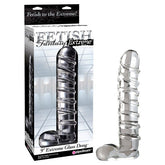 Fetish Fantasy Extreme 9 Inch Realistic Extreme Glass Dong