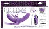 Fetish Fantasy Vibrating Double Delight Realistic Dildo