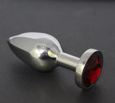 Helix Jewelled Medium Anal Plug Rose Quartz