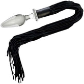 Pipedream Icicles No 49 Glass Butt Plug and Flogger
