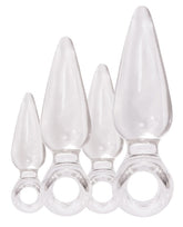 Jolie Trainer Kit - Clear Butt Plug Set