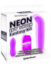 Pipedream Neon Luv Touch Fantasy Couples Sex Kit Purple