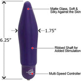 Doc Johnson Reflections ECSTASY Adult Glass Vibrator