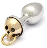 Rosebuds Luxe Skull Flash Gold Medium