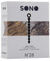 SONO No. 28 Anal Chain Black