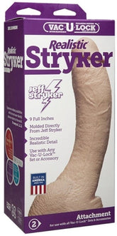 Doc Johnson Stryker Vac U Lock Realistic Cock