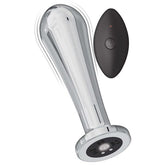 Pleasure-Enhancing Remote Vibrating Metal Anal Plug