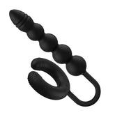 Dual Pleasure Powerhouse - ATOMIC Vibrating C-Ring and Prostate Massager