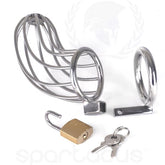 Spartacus Bird Cage - Premium Stainless Steel Chastity Device