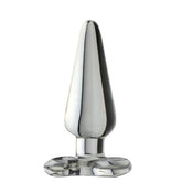 Spartacus Enterprises Borosilicate Glass Spade Anal Plug - Medium