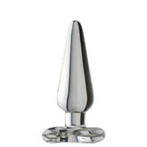 Spartacus Borosilicate Glass Spade Anal Plugs - Premium Pleasure