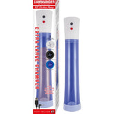 COMMANDER Deluxe Vacuum Penis Pump - Powerful, Waterproof, Rechargeable