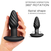 DORCEL Spin Rimming Pleasure Plug - 360° Rotating Delight