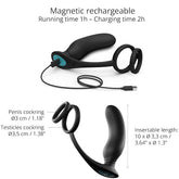 LOVE TO LOVE Dual Pleasure P-Spot Plug and Cock Ring