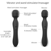LOVE TO LOVE Twist Double Ender - Dual Vibrating Wand for Endless Delight