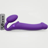 STRAP-ON-ME 3 Motors Vibrating Bendable Strap-On - Large