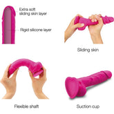 STRAP-ON-ME Sliding Skin Realistic 161mm Dildo - Large