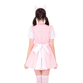 Starfire Daydream Strawberry Kinky Maid Dress - Flirty Ribbons for Playful Scenarios