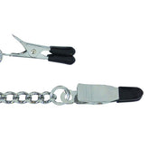 Spartacus' Pinchy Grip Nipple Clamps - Durable Chain for Prolonged Pleasure