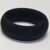 Wide Silicone Donut Ring Black 1.5 inches For Penis Pumps