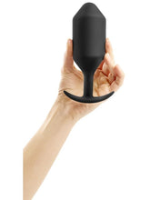 Weighted Silicone Butt Plug for Advanced Users - B-Vibe Snug Plug 6