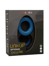 Link Up Optimum Dual-Motor Silicone Vibrating Cock Ring
