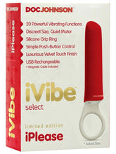 Doc Johnson iVibe Select iPlease Limited Edition Bullet Vibe