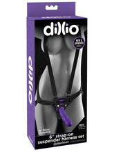 Pipedream Dillio 6 inch Strap-On Suspender Harness Set