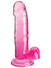 King Cock Clear 7 Inch Cock with Balls