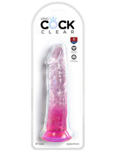 King Cock Clear 8 Inch Cock