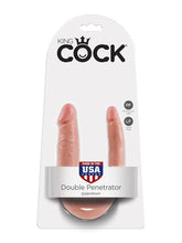 King Cock U Shaped Double Trouble Flesh