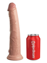 King Cock Elite 10 inch Silicone Dual Density Realistic Dong