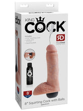 King Cock Squirting Cock with Balls Flesh