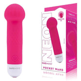 Bodywand Neon Mini Pocket Wand - Compact, Waterproof, 10 Vibrations
