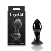 Luxurious Crystal Gem Glass Anal Accessory - Elevate Your Intimate Experiences