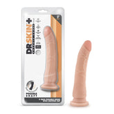 Blush Novelties Dr. Skin Plus Posable Dildo - Suction, Strap, and Satisfy with Ease