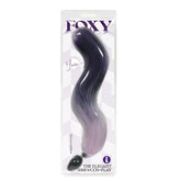 Foxy Tail Silicone Butt Plug - Elegant Intimate Accessory
