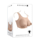 Gender X Plate D-Cup - Realistic, Comfy Wearable Breasts