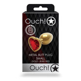 OUCH! Heart Gem Butt Plug - Small