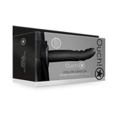 OUCH! Textured Curved Hollow Strap-on - 20cm