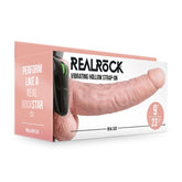 REALROCK's 23 cm Adjustable Vibrating Strap-On - Discreet Pleasure