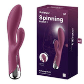 Satisfyer Spinning Rabbit 1 Multi Functions G Spot and Clitoral Stimulator
