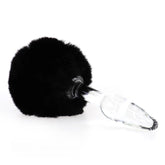 Bunny Tail Glass Butt Plug