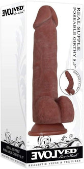 Evolved Real Supple Poseable Girthy 8.5 inch