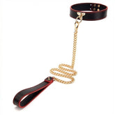Golden Chain Lead BDSM Collar