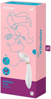 Satisfyer Endless Fun Silicone Vibrating Couples Sex Toy