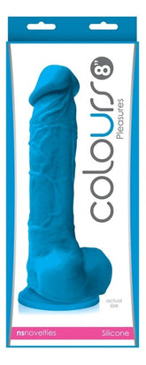 NS Novelties Colours Pleasure 8in Dildo - Ultimate Satisfaction Guaranteed