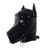 Hound Dog Hood With Detachable Blindfold