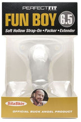 Perfect Fit Fun Boy 6.5 Inch Soft Hollow Strap-On